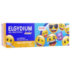 ELGYDIUM dentifrice 7/12 ans arôme tutti frutti 50ml
