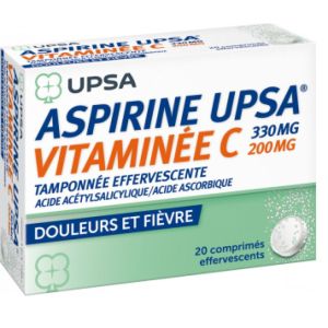 Aspirine Upsa Vit C C.effv 20