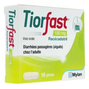 Tiorfast 100 mg 10 gélules