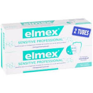 Elmex Dentifrice sensitive pro 2x75ml