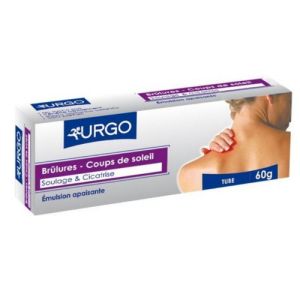 URGO Brûlures, coups de soleil : soulage et cicatrise T/60g