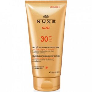 Nuxe Sun Lait Délicieux Visage et corps SPF 30 150ml