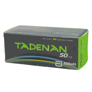 TADENAN 50 mg, capsule molle