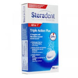 STERADENT Triple Action cps nettoyants x90