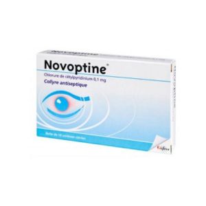 NOVOPTINE 0,1 mg/0,4 ml, collyre en récipient unidose
