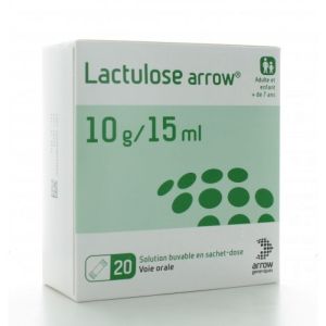Lactulose Arw 10g/15ml Sach20