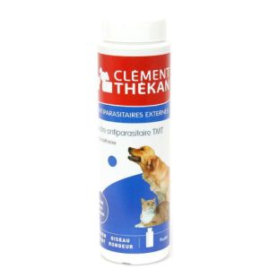 CLEMENT THEKAN Poudre antiparasitaire à la tétraméthrine pour chat et chien