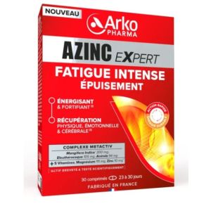 AZINC EXPERT fatigue intense 30 cps