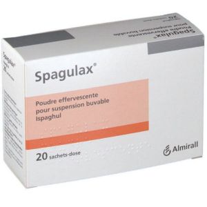 Spagulax poudre effervescente 20 sachets dose