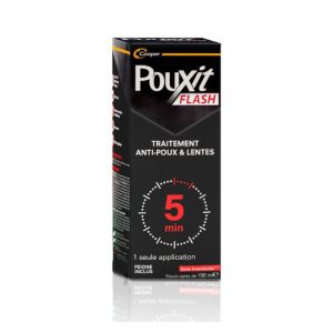 Pouxit Flash 150ml flacon spray