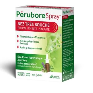 Pérubore spray nez très bouché