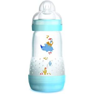MAM Easy Start anti-colique 0+ 260ml bleu
