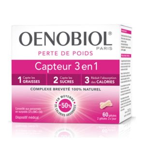 Oenobiol Capteur 3 en 1 boîte de 60 gélules