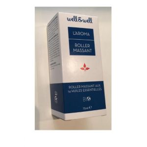 Roller massant aux huiles essentielles 75ml