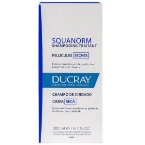 Ducray Squanorm pellicules sèches shampooing traitant flacon de 200ml