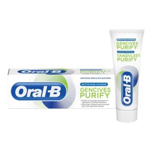 Oral B Dentifrice Gencives purify 75ml