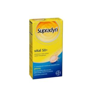 SUpradyn Vital 50+ Ginseng, 30 comprimés effervescents