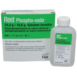 FLEET PHOSPHO SODA 2 flacons 45 ml