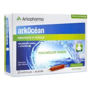 Arkocéan magnésium marin 20 ampoules