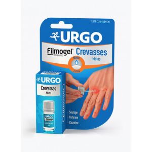 URGO FILMOGEL Crevasses mains : soulage, referme, cicatrise Fl/3,25ml