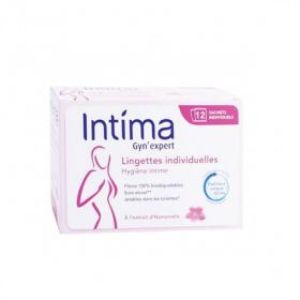 Intima Gyn'Expert Lingettes Individuelles 12 sachets