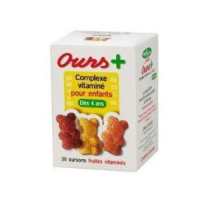 KID OURS VITAMINES 30 GOMMES