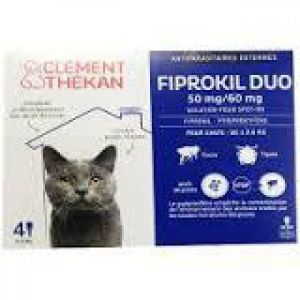 FIPROKIL DUO CHATS BOITE 4 PIPETTES