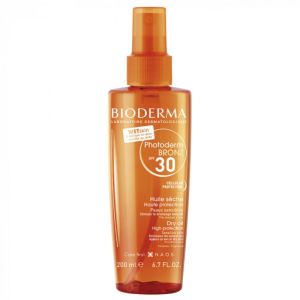 BIODERMA PHOTODERM BRONZ SPF 30 HUILE SÈCHE 200 ML