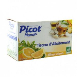 PICOT MAMAN TISANE D'ALLAITEMENT TILLEUL CITRON