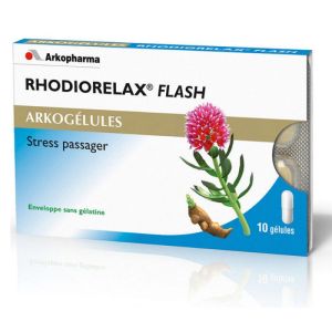 Arkopharma Arkogélules Rhodiorelax Flash 10 gélules