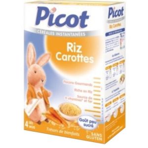 PICOT Céréales Riz Carottes - 200g
