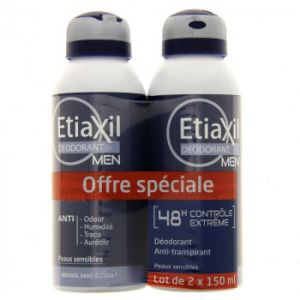 Etiaxil Deo Homme 72h Anti Tr Aeros 150ml lot 2