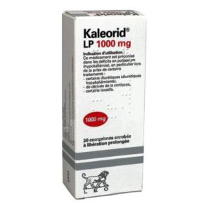 KALEORID LP 600 mg, 30 comprimés à libération prolongée