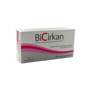 BICIRKAN, comprimé pelliculé