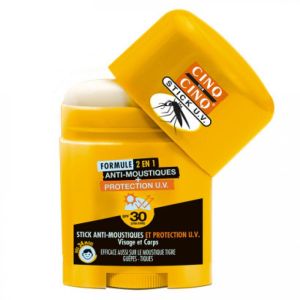 Cinq sur Cinq Stick 2 en 1 Anti-moustiques Protection UV SPF30 Visage et corps 20 ml