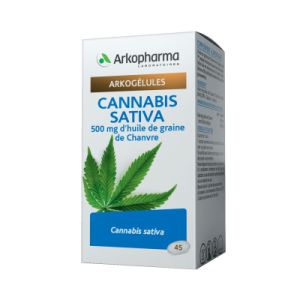 Arkogélules Cannabis sativa 45 gél