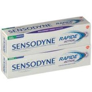 SENSODYNE Dentifrice Rapide Action 75mlx2