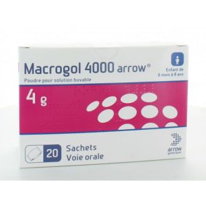 Macrogol 4000 Arw 4g Enfant Buv Sac20
