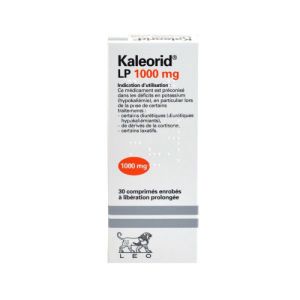 KALEORID LP 1000 mg, 30 comprimés à libération prolongée