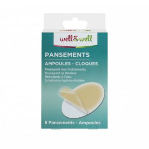 W&W Ampoules-Cloques boite de 5 pansements