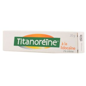 TITANOREINE A LA LIDOCAINE 2 POUR CENT, crème