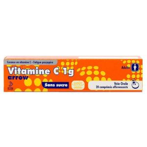 Arrow Vitamine C 1g 20 comprimés effervescents