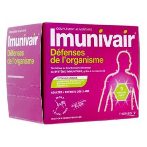 Imunivair défenses de l'organisme 30 sticks