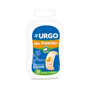 URGO ultra-protecteur boite de 20 pansements / 2 formats