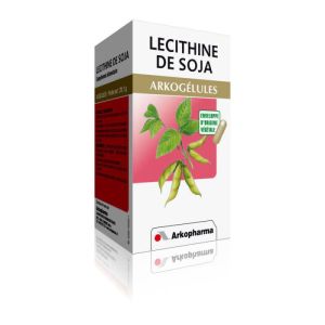 ARKOGELULES LECITHINE DE SOJA Complément alimentaire à base de lécithine de soja Boîte/45