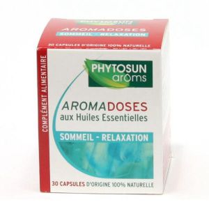 Phytosun Arôms Aromadoses Sommeil-Relaxation 30 Capsules