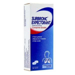 Surbronc Expectorant 30 comprimés