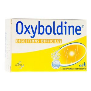 OXYBOLDINE, 24 comprimés effervescents