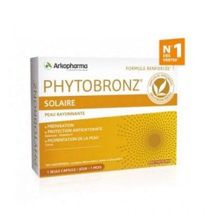 PHYTOBRONZ SOLAIRE Capsule tous types de peaux Boîte de 30