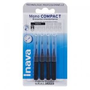 INAVA Mono Compact 4 Brossettes Noir 0,6mm